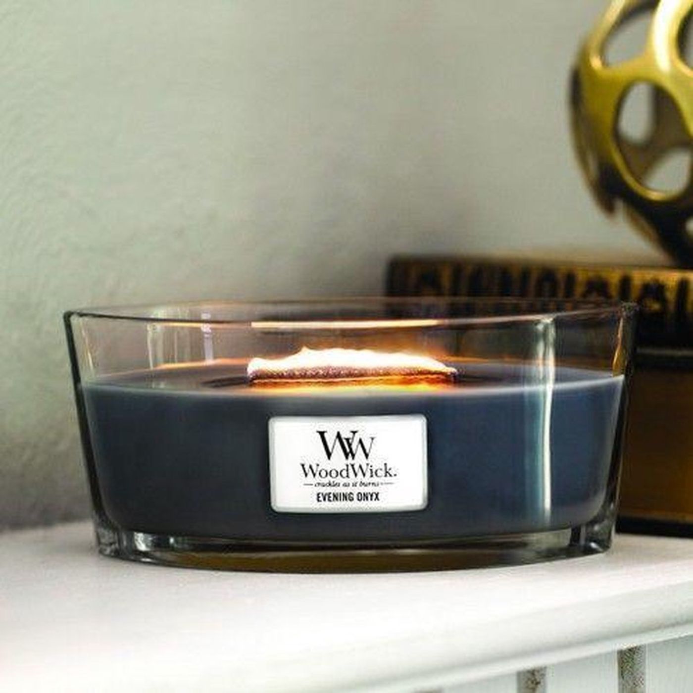 Bougie parfumée ellipse nuit d'onyx